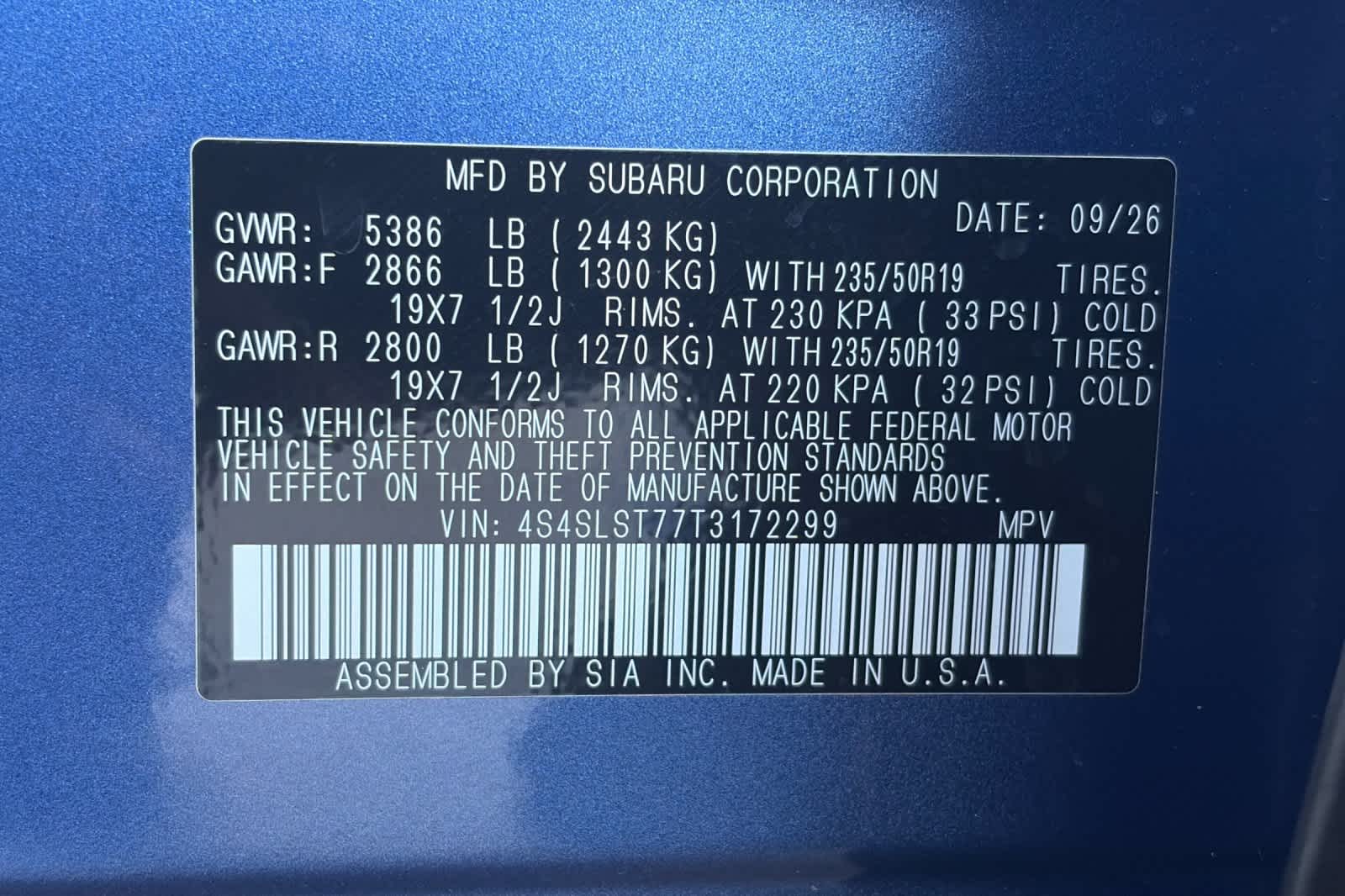 New 2026 Subaru Forester SUV