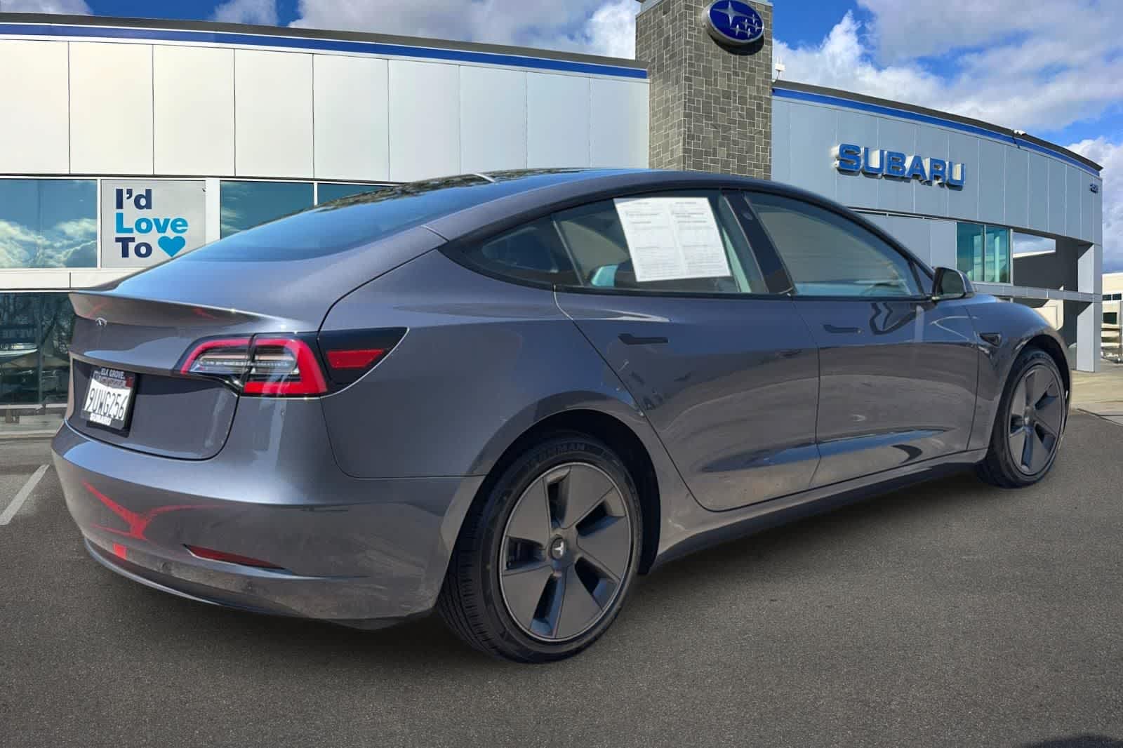 Used 2023 Tesla Model 3 Base with VIN 5YJ3E1EA3PF413094 for sale in Elk Grove, CA