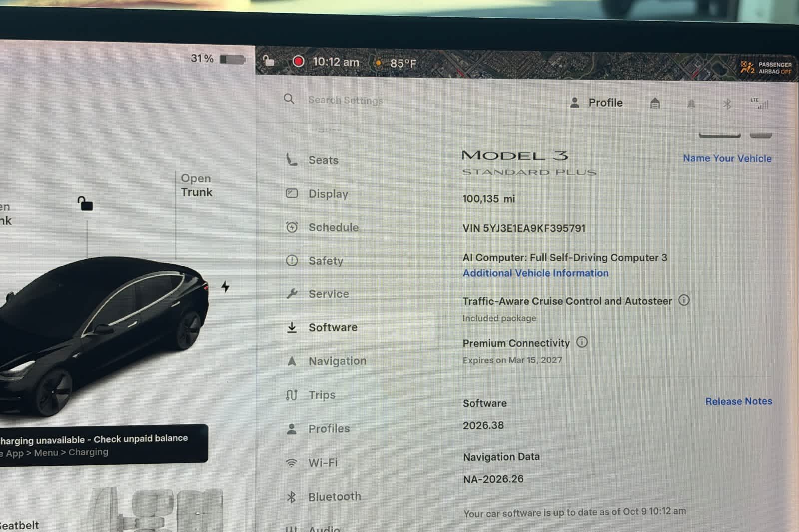 Used 2019 Tesla Model 3 Sedan