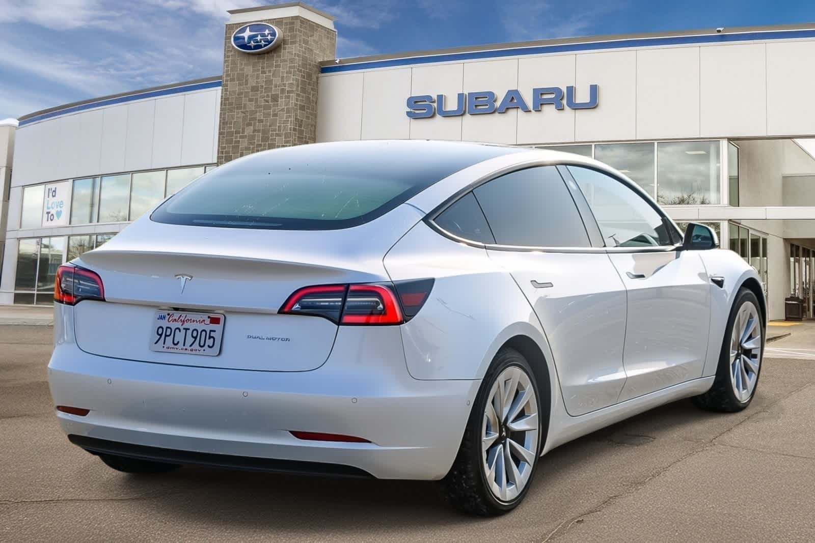 Used 2022 Tesla Model 3 Long Range with VIN 5YJ3E1EB9NF142547 for sale in Elk Grove, CA