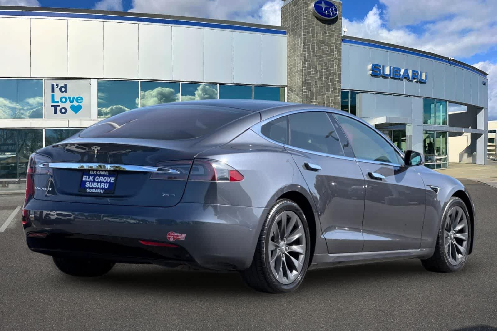 Used 2018 Tesla Model S 75D with VIN 5YJSA1E26JF249900 for sale in Elk Grove, CA