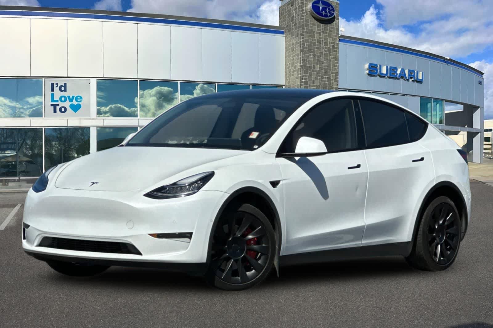 2022 Tesla Model Y Long Range AWD SUV / Crossover All-Wheel Drive 1-Speed Automatic