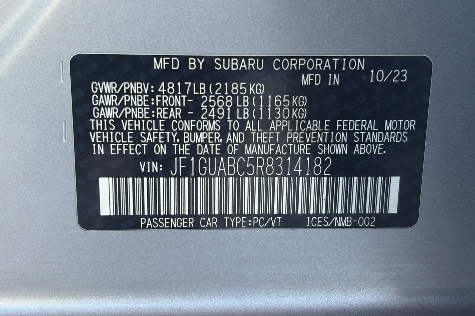 Used 2024 Subaru Impreza Sedan