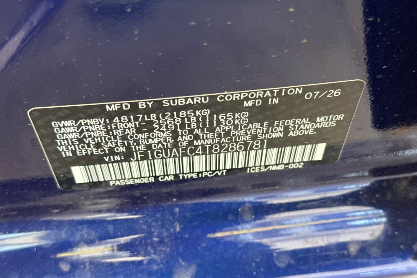 New 2026 Subaru Impreza Sedan