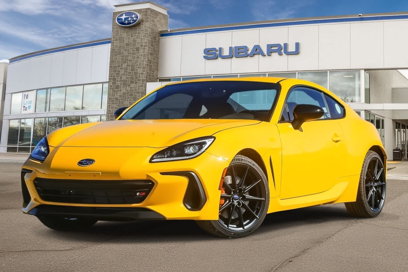 2026 Subaru BRZ Series. Yellow