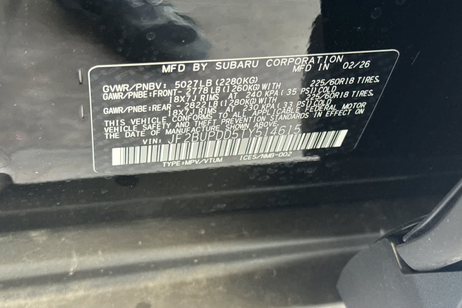 New 2026 Subaru Outback SUV