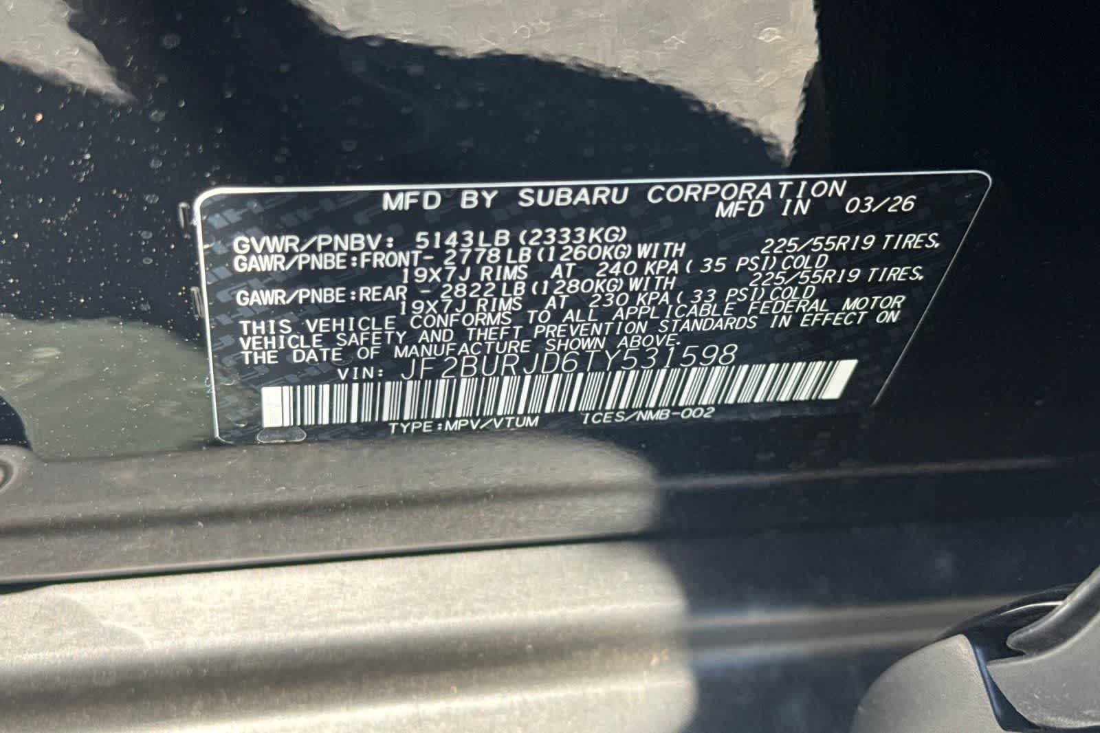 New 2026 Subaru Outback SUV