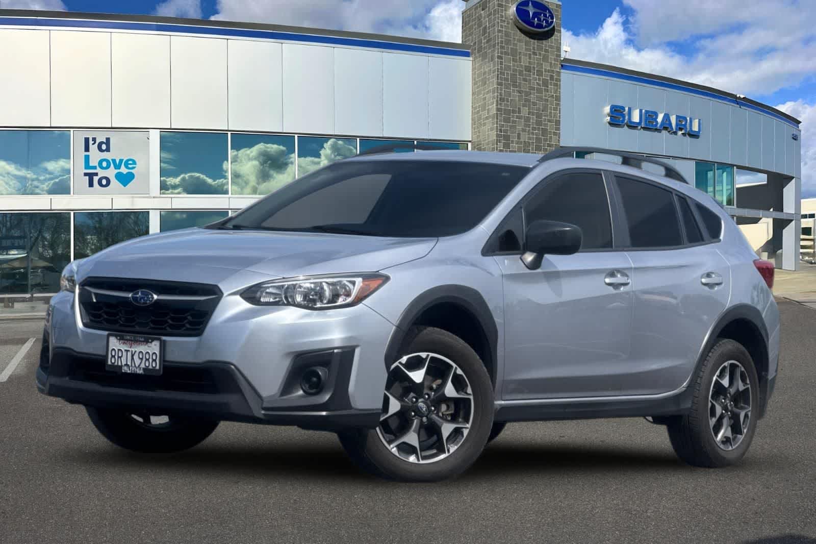 Silver 2020 Subaru Crosstrek SUV / Crossover 6-Speed Manual