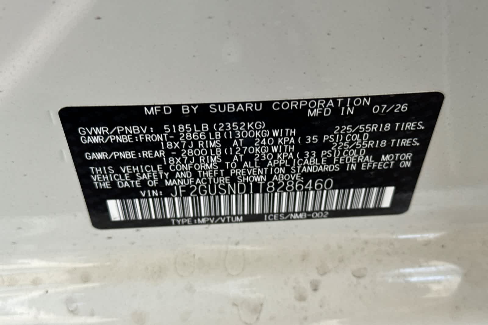 New 2026 Subaru Crosstrek SUV