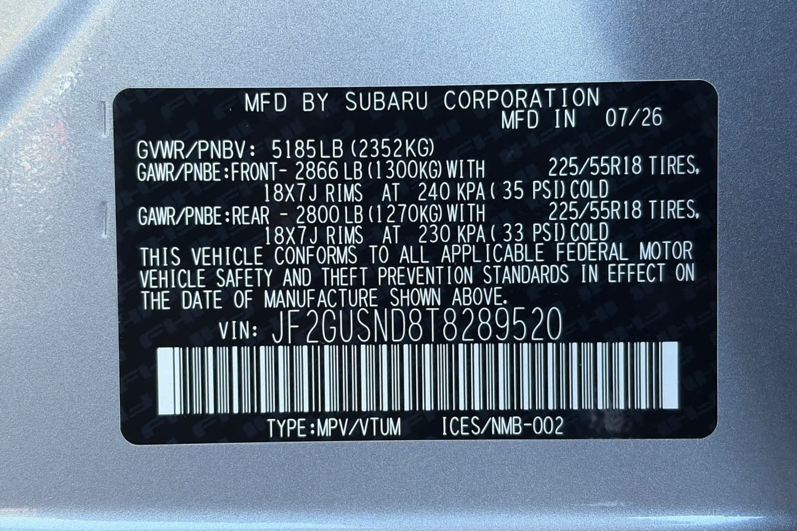 New 2026 Subaru Crosstrek SUV