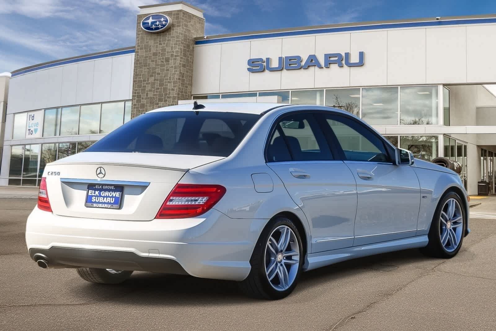 Used 2012 Mercedes-Benz C-Class C250 Sport with VIN WDDGF4HB2CA611680 for sale in Elk Grove, CA