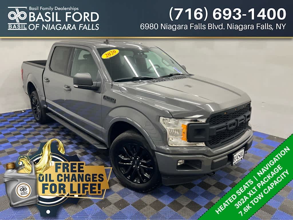 Gray (Lead Foot) 2020 Ford F-150 Pickup Truck Four-Wheel Drive Automatic