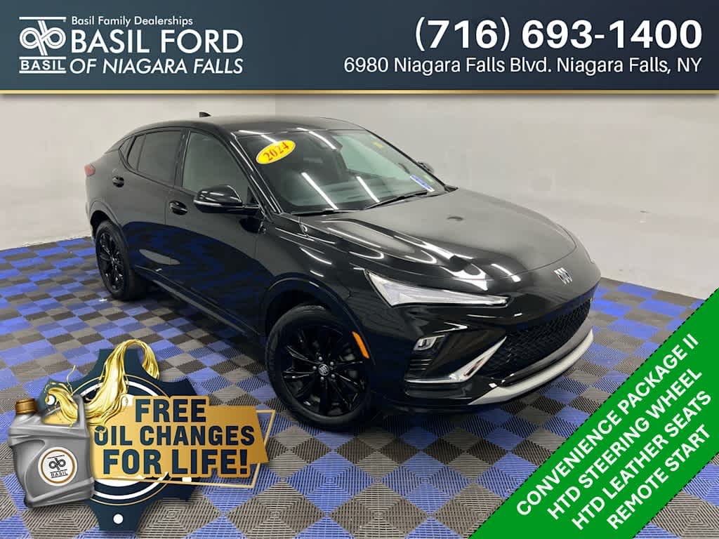 Black (Ebony Twilight Metallic) 2024 Buick Envista SUV / Crossover Front-Wheel Drive 6-Speed Automatic
