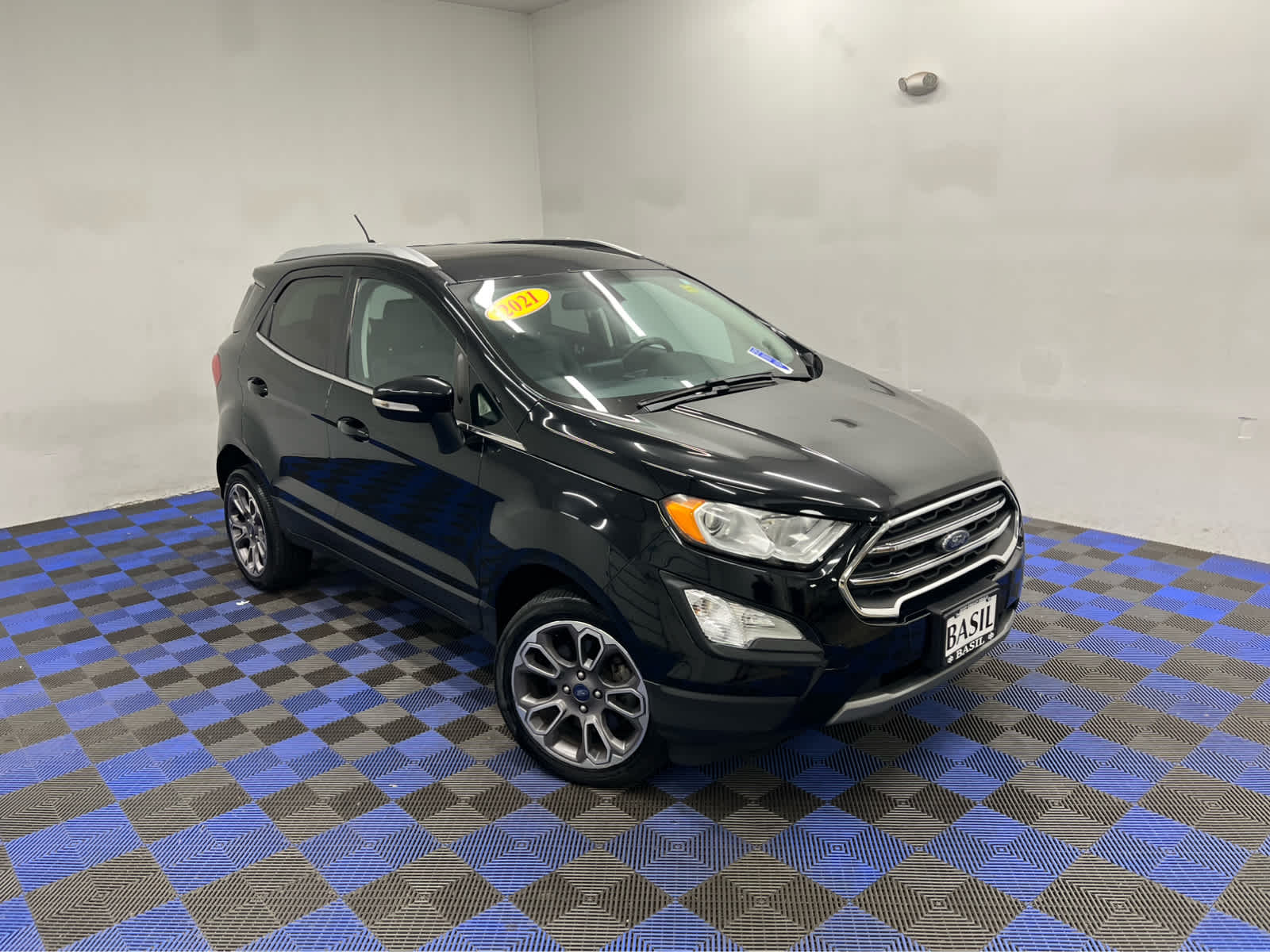 Shadow Black 2021 Ford EcoSport SUV / Crossover All-Wheel Drive 6-Speed Automatic