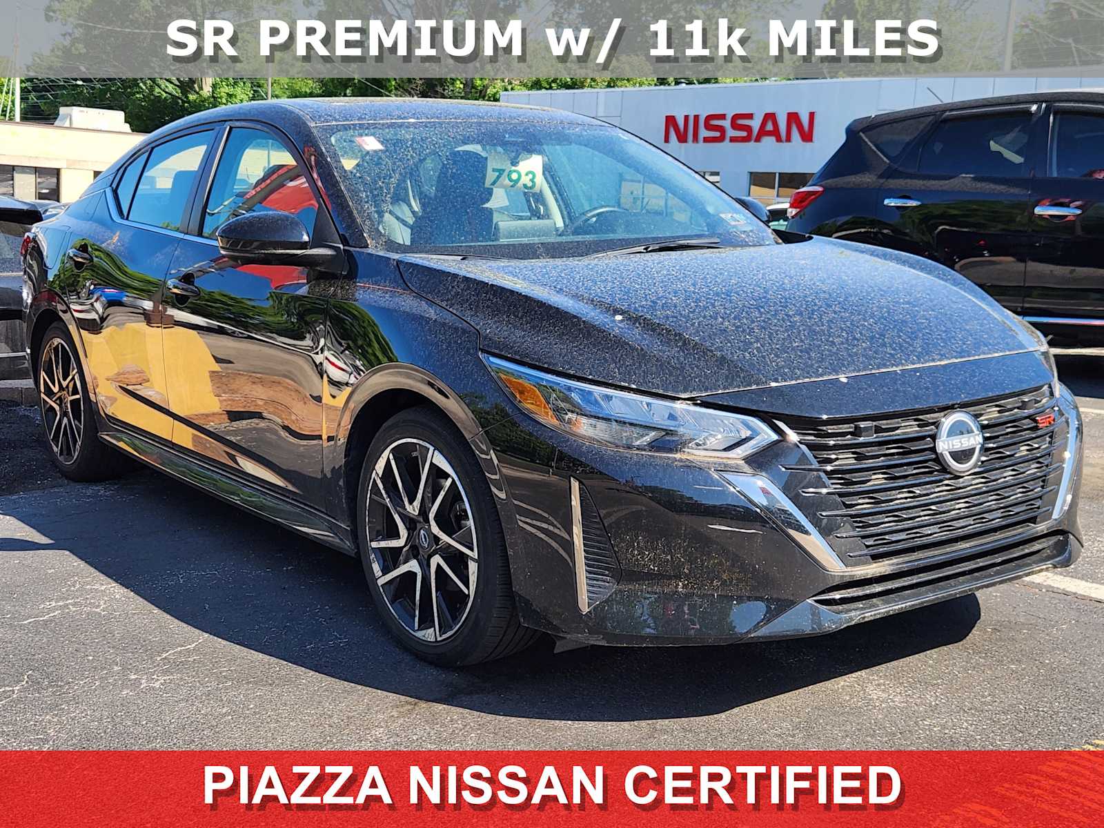Super Black 2024 Nissan Sentra SR FWD Sedan Front-Wheel Drive Continuously Variable Transmission
