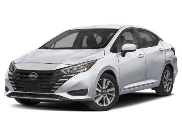Gray Sky Pearl 2025 Nissan Versa SV FWD Sedan Front-Wheel Drive Continuously Variable Transmission