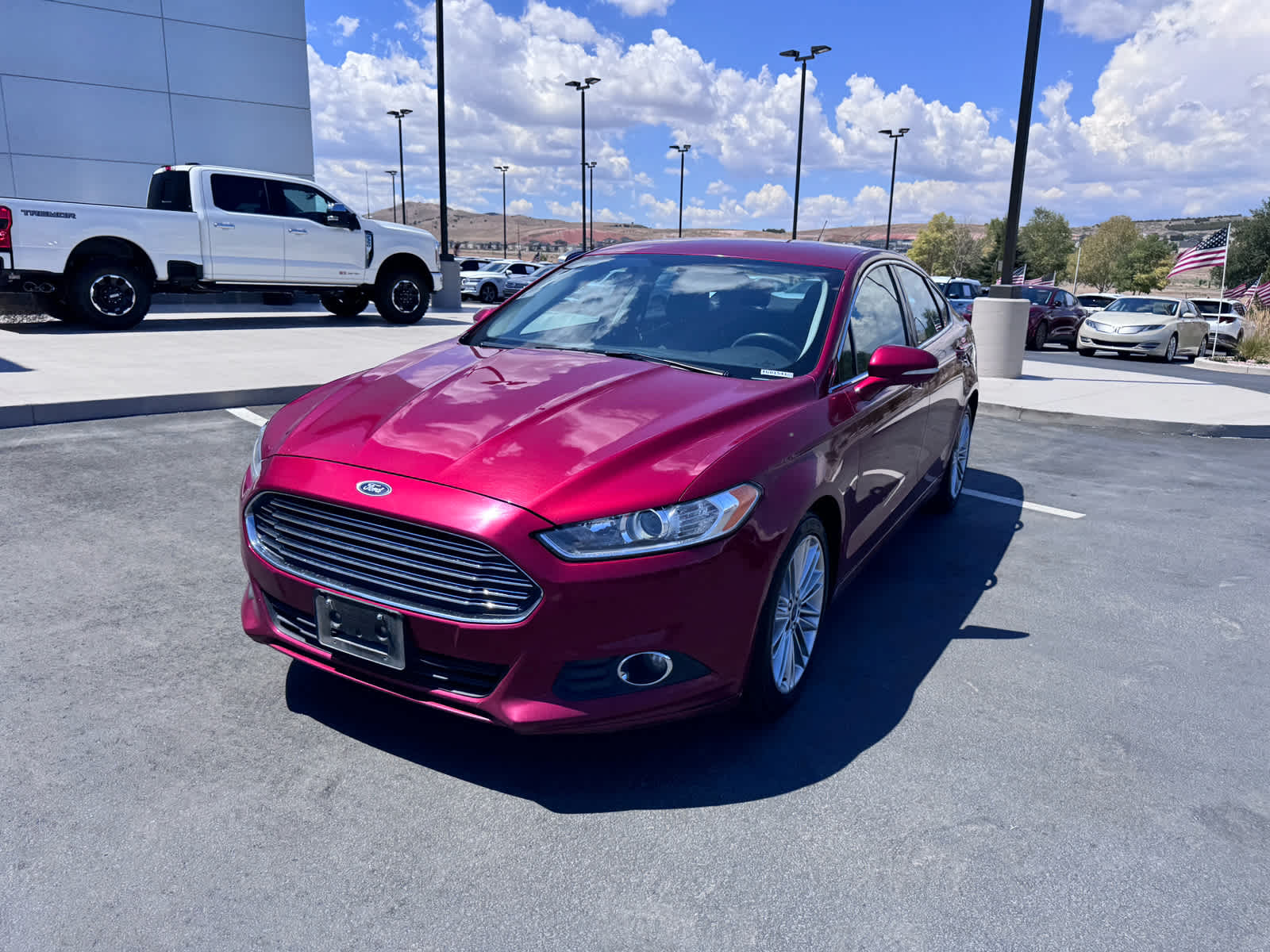 Used 2014 Ford Fusion SE with VIN 3FA6P0H96ER194121 for sale in Santaquin, UT