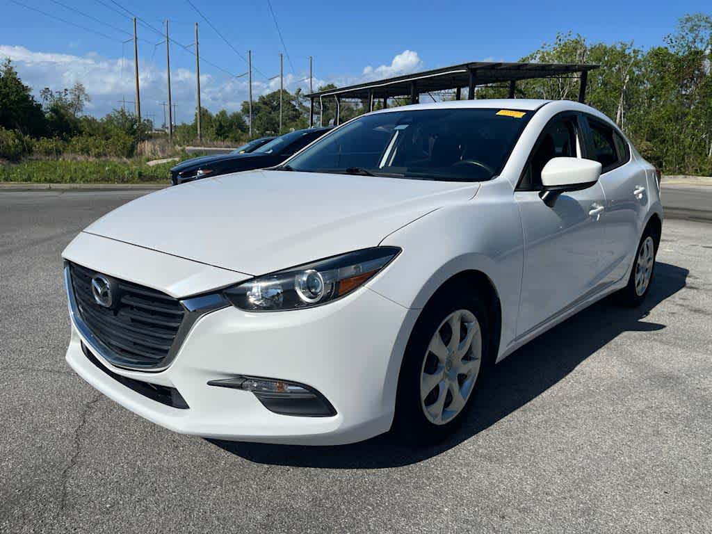 Snowflake White Pearl Mica 2018 Mazda MAZDA3 Sport Sedan Front-Wheel Drive Automatic