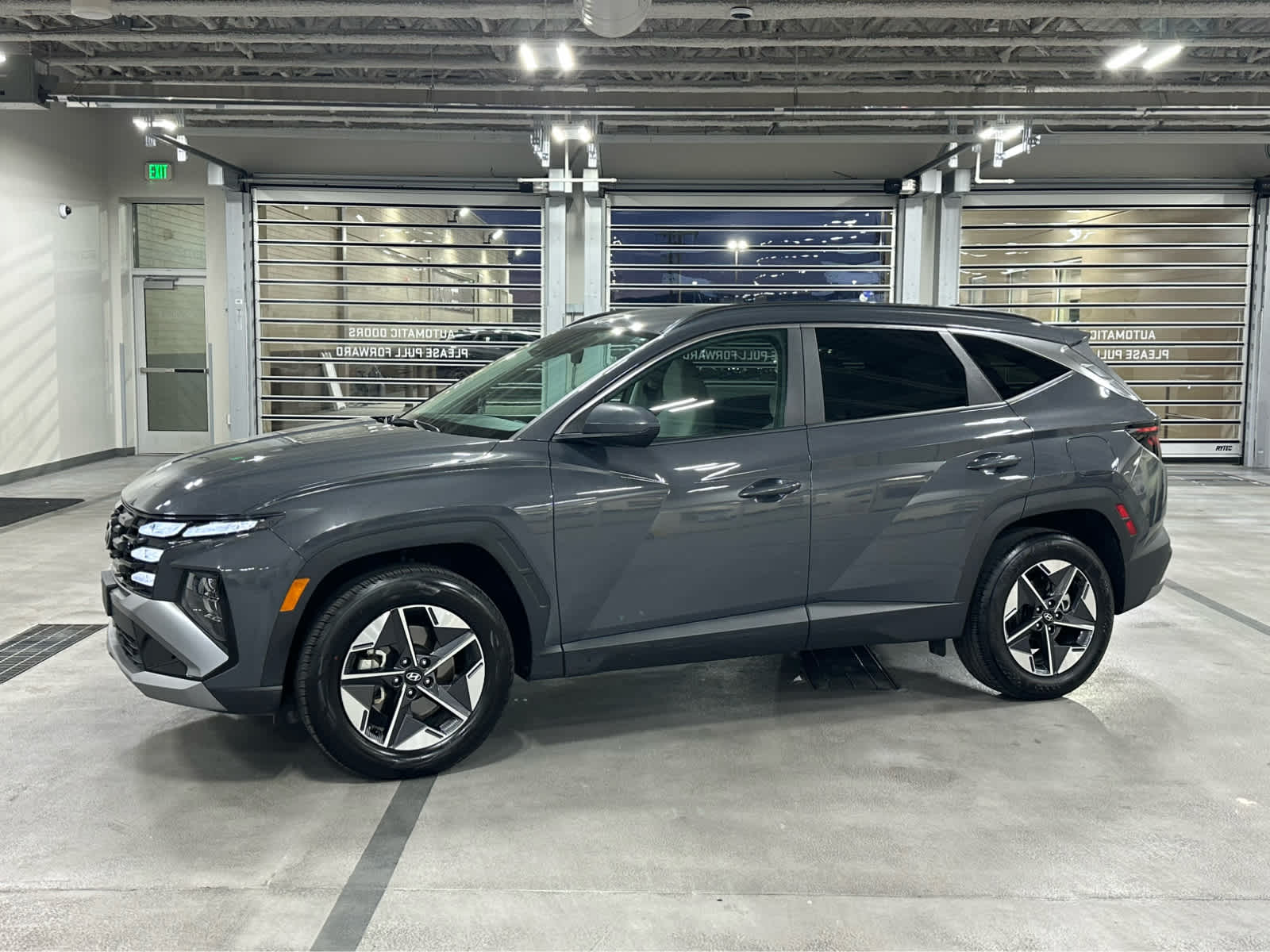 Ecotronic Gray 2025 Hyundai Tucson SEL AWD SUV / Crossover All-Wheel Drive 8-Speed Automatic