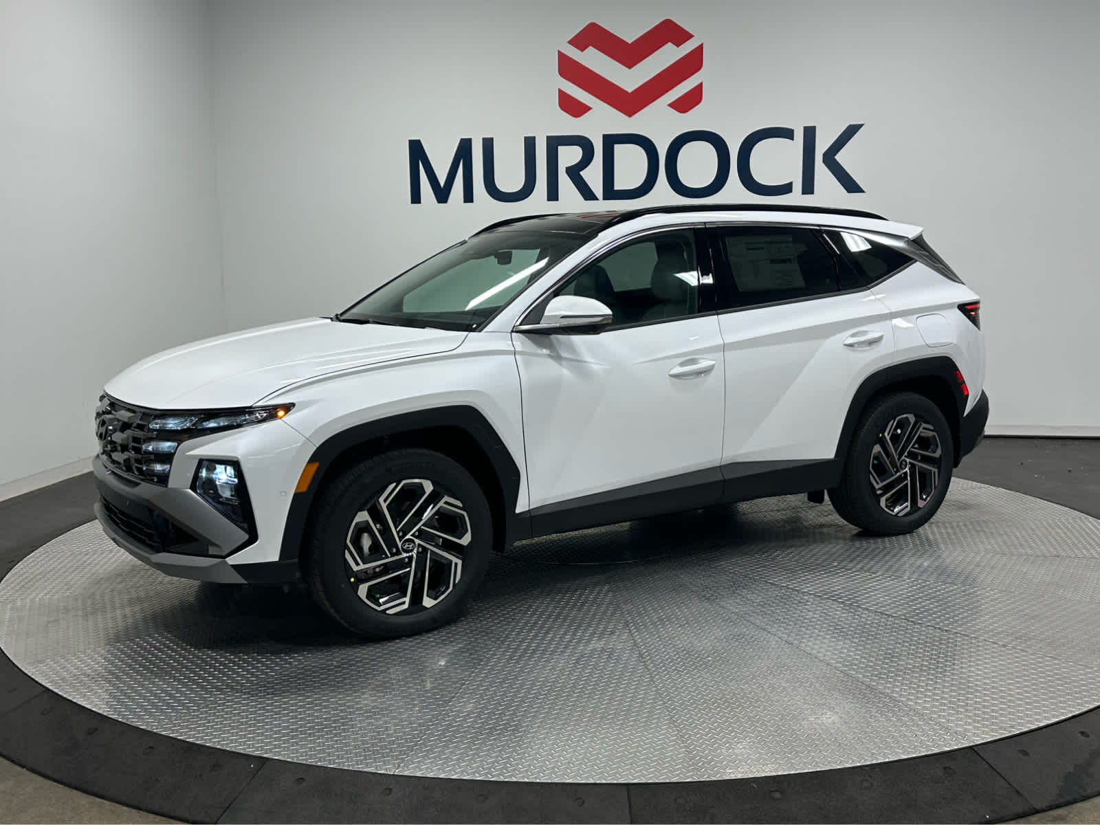 Creamy White Pearl 2026 Hyundai Tucson Hybrid Plug-In Limited AWD SUV / Crossover All-Wheel Drive 6-Speed Automatic