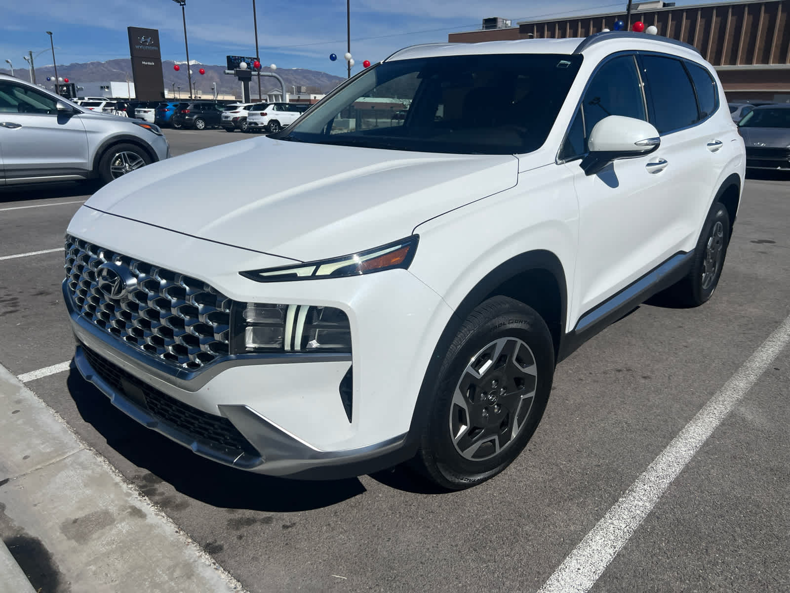 2021 Hyundai Santa Fe Hybrid Blue AWD