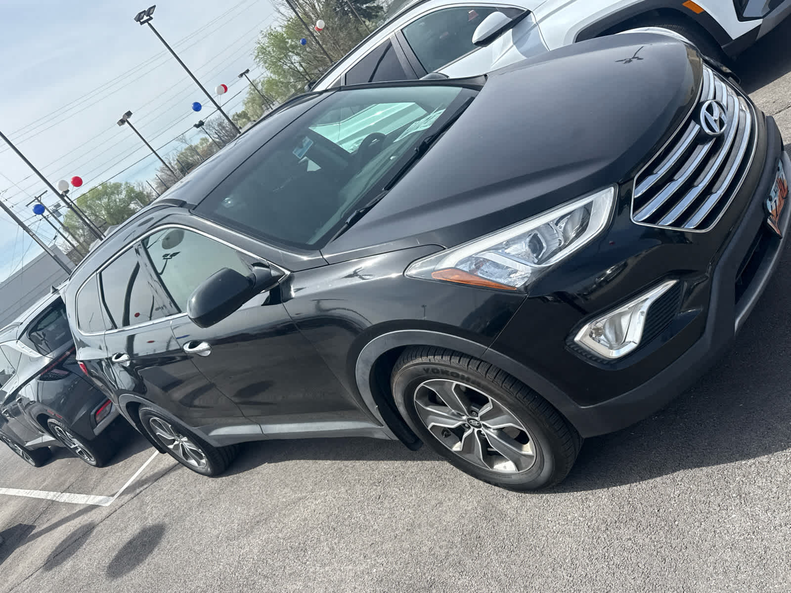 Becketts Black 2016 Hyundai Santa Fe SE AWD SUV / Crossover All-Wheel Drive 6-Speed Automatic