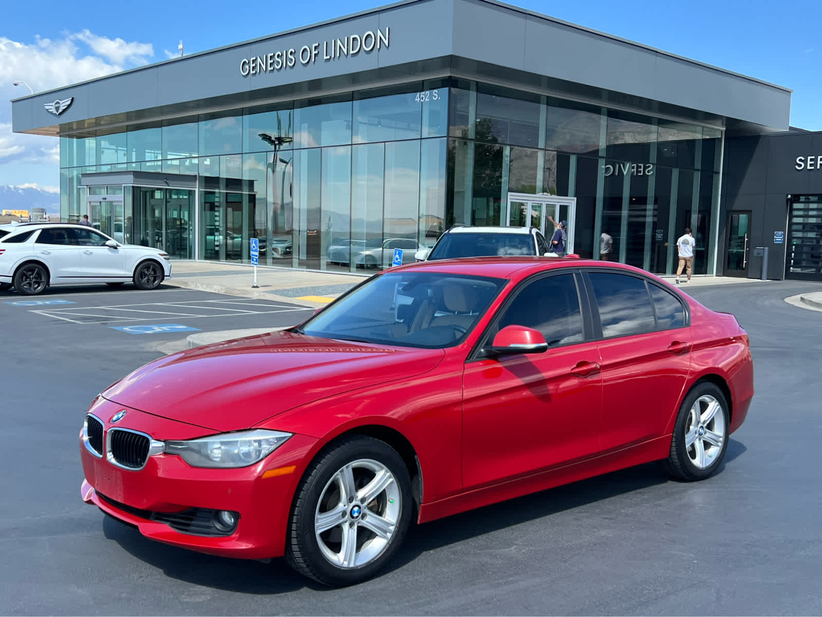 Melbourne Red Metallic 2014 BMW 3 Series 328i xDrive Sedan AWD Sedan All-Wheel Drive 8-Speed Automatic