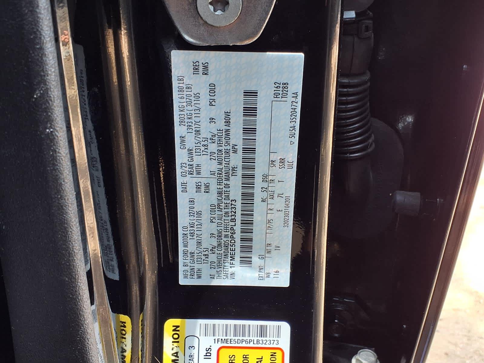 Used 2023 Shadow Black Ford Badlands image 30