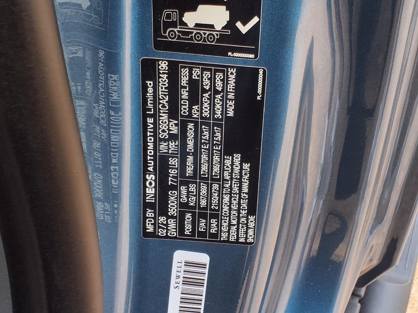 New 2026 SHALE BLUE INEOS Fieldmaster Edition image 27