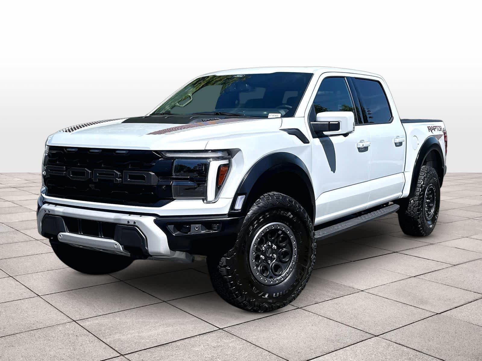 Space White Metallic 2025 Ford F-150 Pickup Truck Four-Wheel Drive Automatic