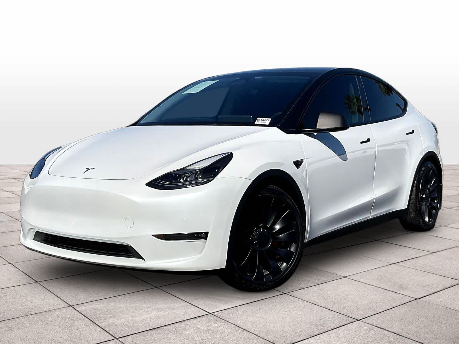 Pearl White Multi-Coat 2022 Tesla Model Y Performance AWD SUV / Crossover All-Wheel Drive 1-Speed Automatic