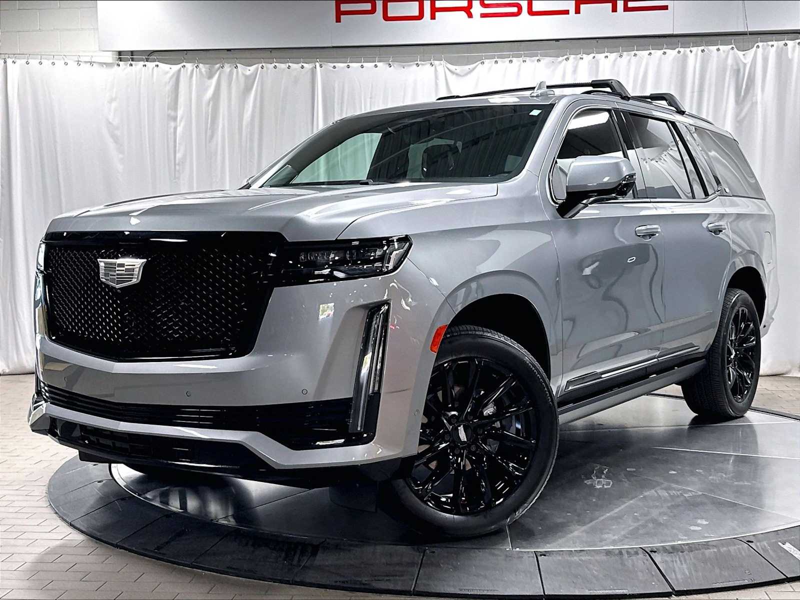 Argent Silver Metallic 2023 Cadillac Escalade SUV / Crossover Four-Wheel Drive Automatic
