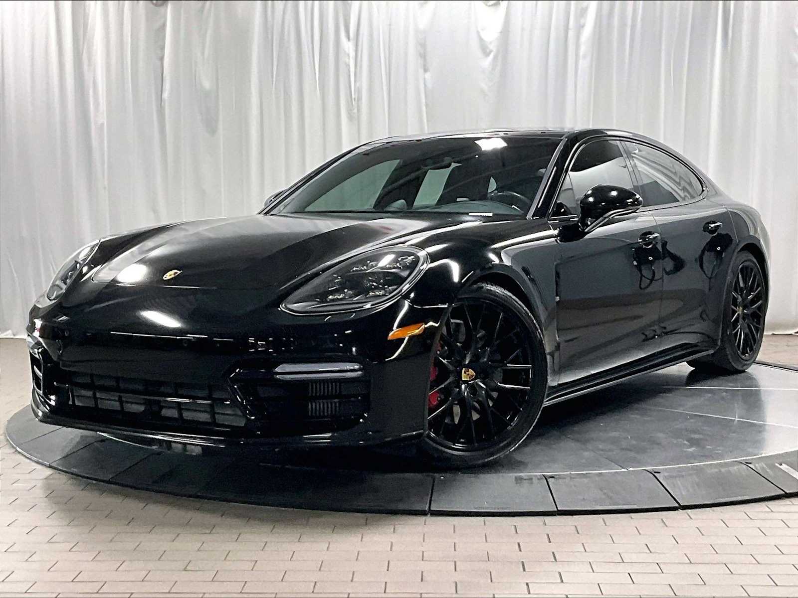 Black 2019 Porsche Panamera GTS AWD Sedan All-Wheel Drive 8-Speed Automatic