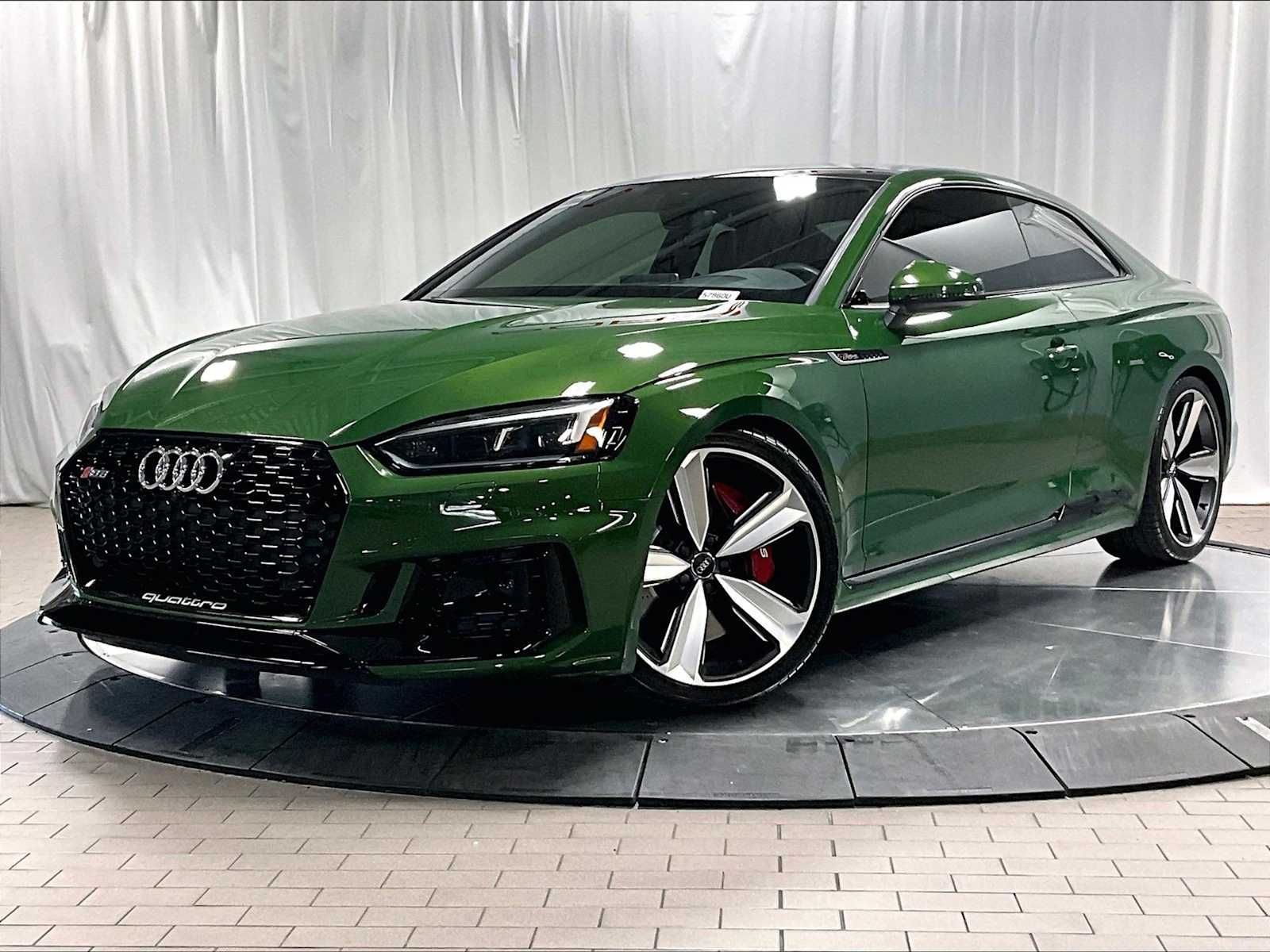 Sonoma Green Metallic 2018 Audi RS 5 2.9 TFSI quattro AWD Coupe All-Wheel Drive 8-Speed Automatic