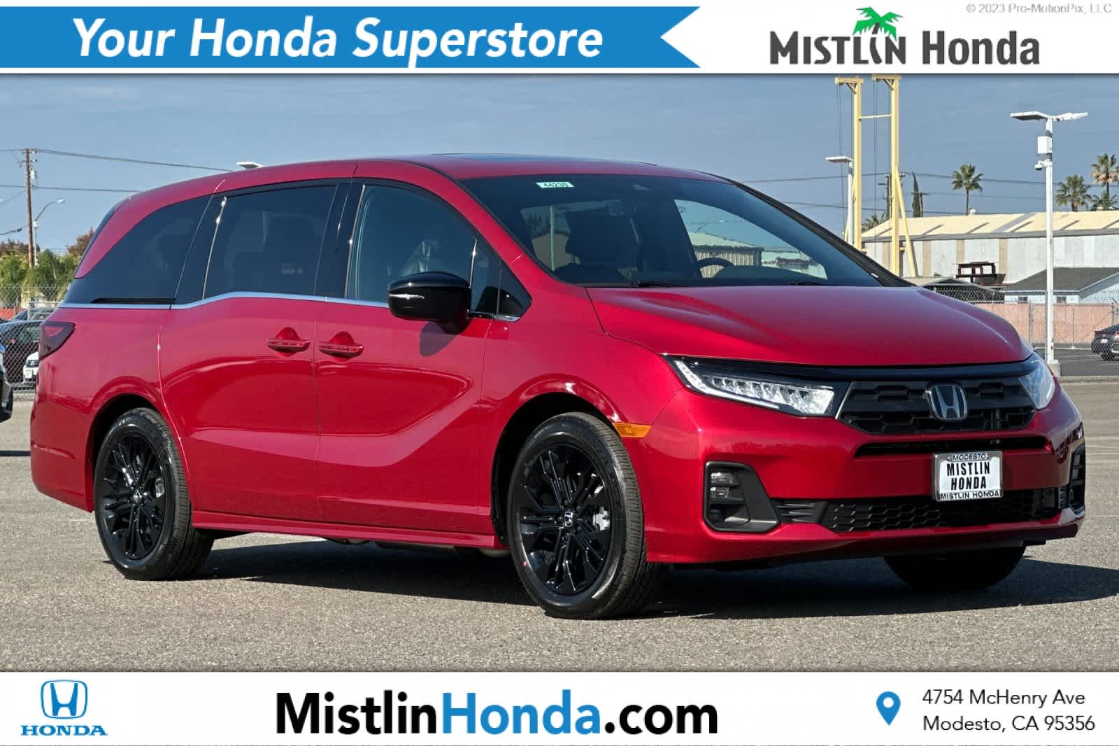 Radiant Red Metallic II 2026 Honda Odyssey Minivan Front-Wheel Drive Automatic