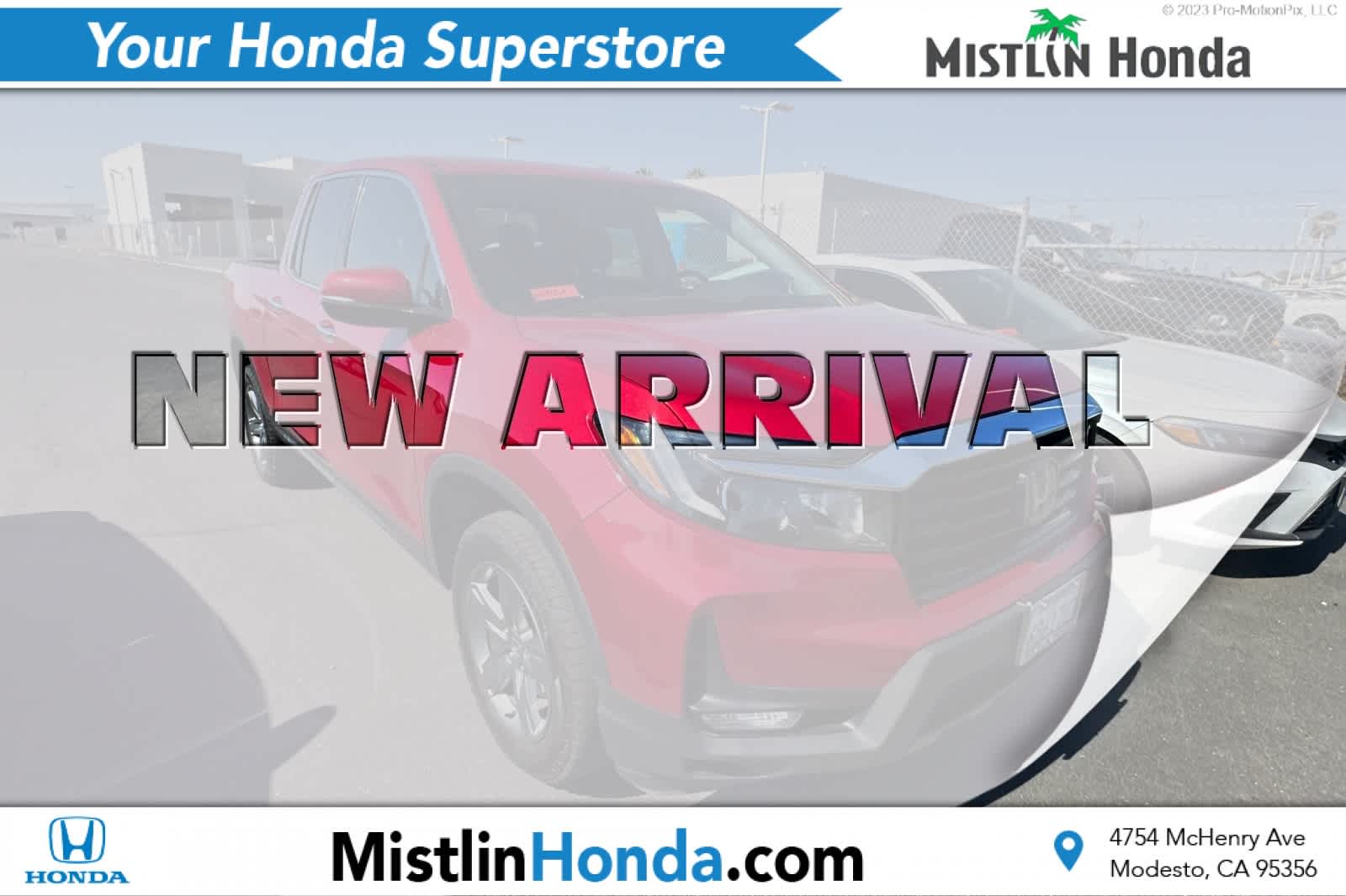 Radiant Red Metallic II 2023 Honda Ridgeline RTL-E AWD Pickup Truck All-Wheel Drive 9-Speed Automatic