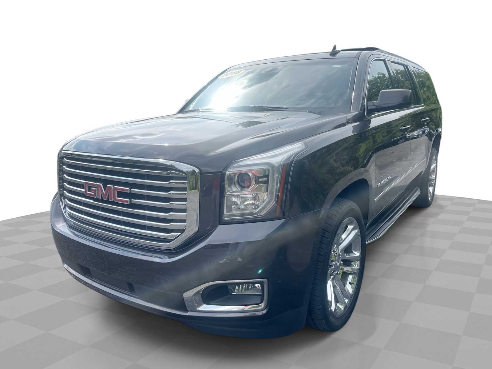 Gray (Iridium Metallic) 2018 GMC Yukon XL SUV / Crossover Four-Wheel Drive 6-Speed Automatic