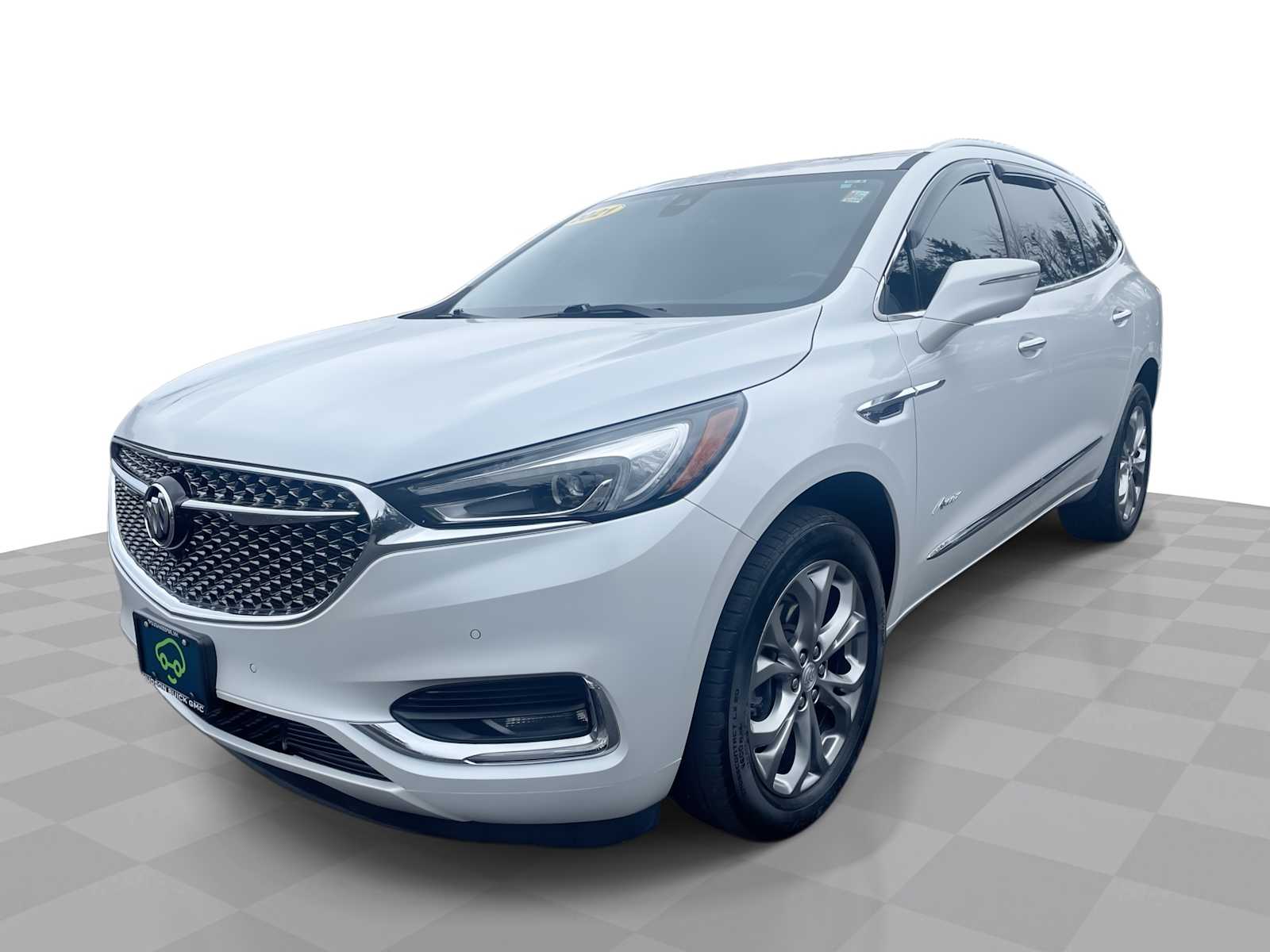 White Frost Tricoat 2021 Buick Enclave Avenir AWD SUV / Crossover Four-Wheel Drive 9-Speed Automatic