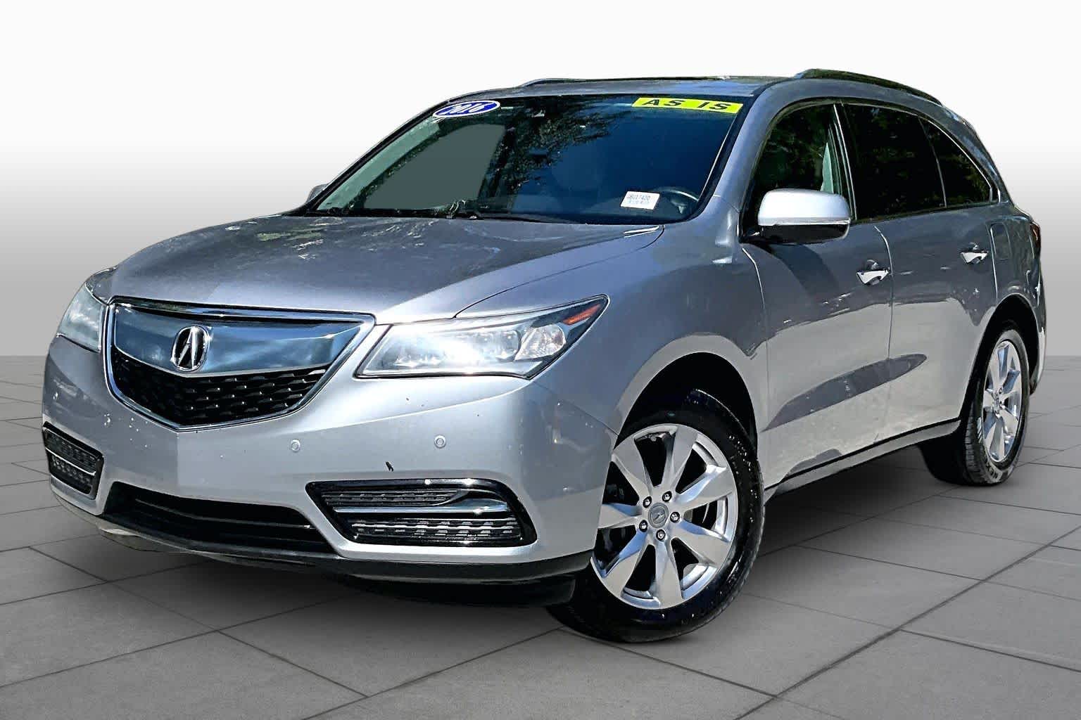 Lunar Silver Metallic 2016 Acura MDX SUV / Crossover Front-Wheel Drive 9-Speed Automatic