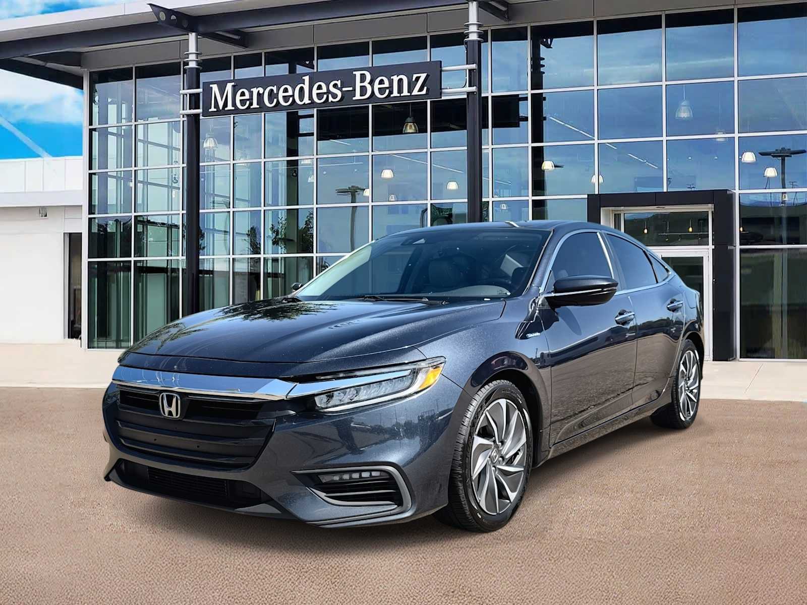 Cosmic Blue Metallic 2019 Honda Insight Touring Sedan FWD Sedan Front-Wheel Drive Continuously Variable Transmission