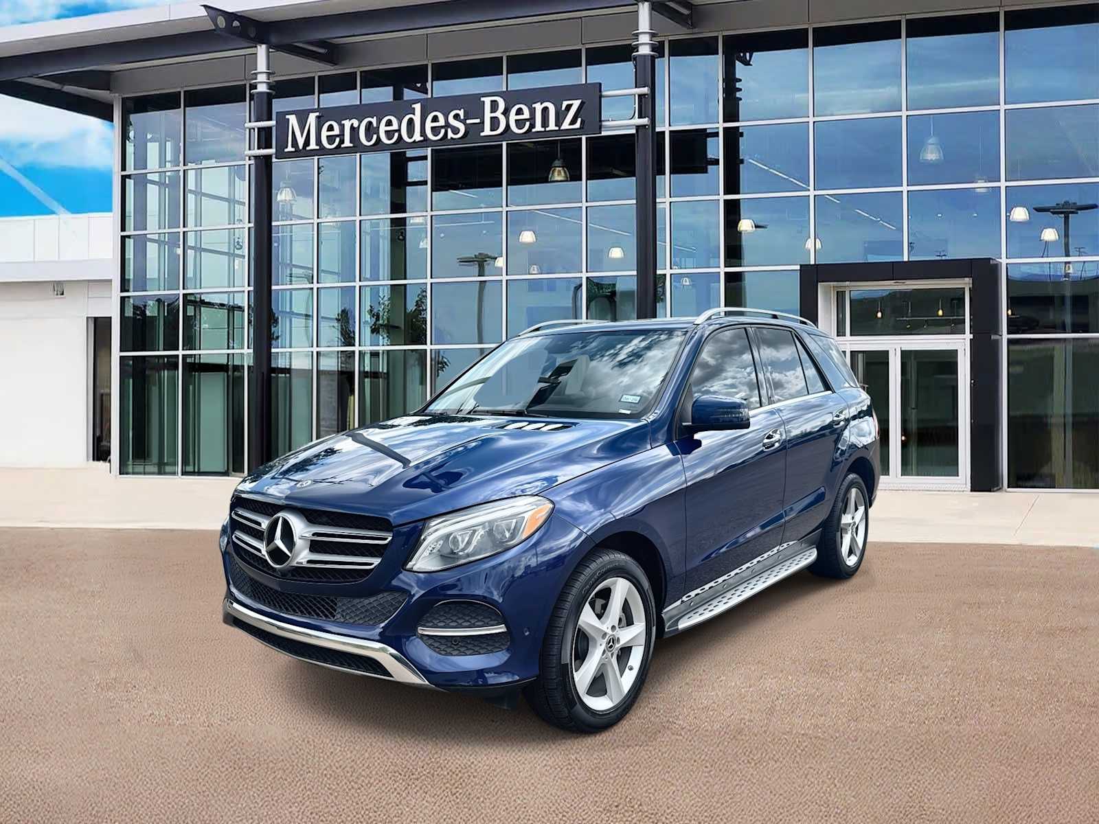 Brilliant Blue Metallic 2018 Mercedes-Benz GLE 350 SUV / Crossover Rear-Wheel Drive 7-Speed Automatic
