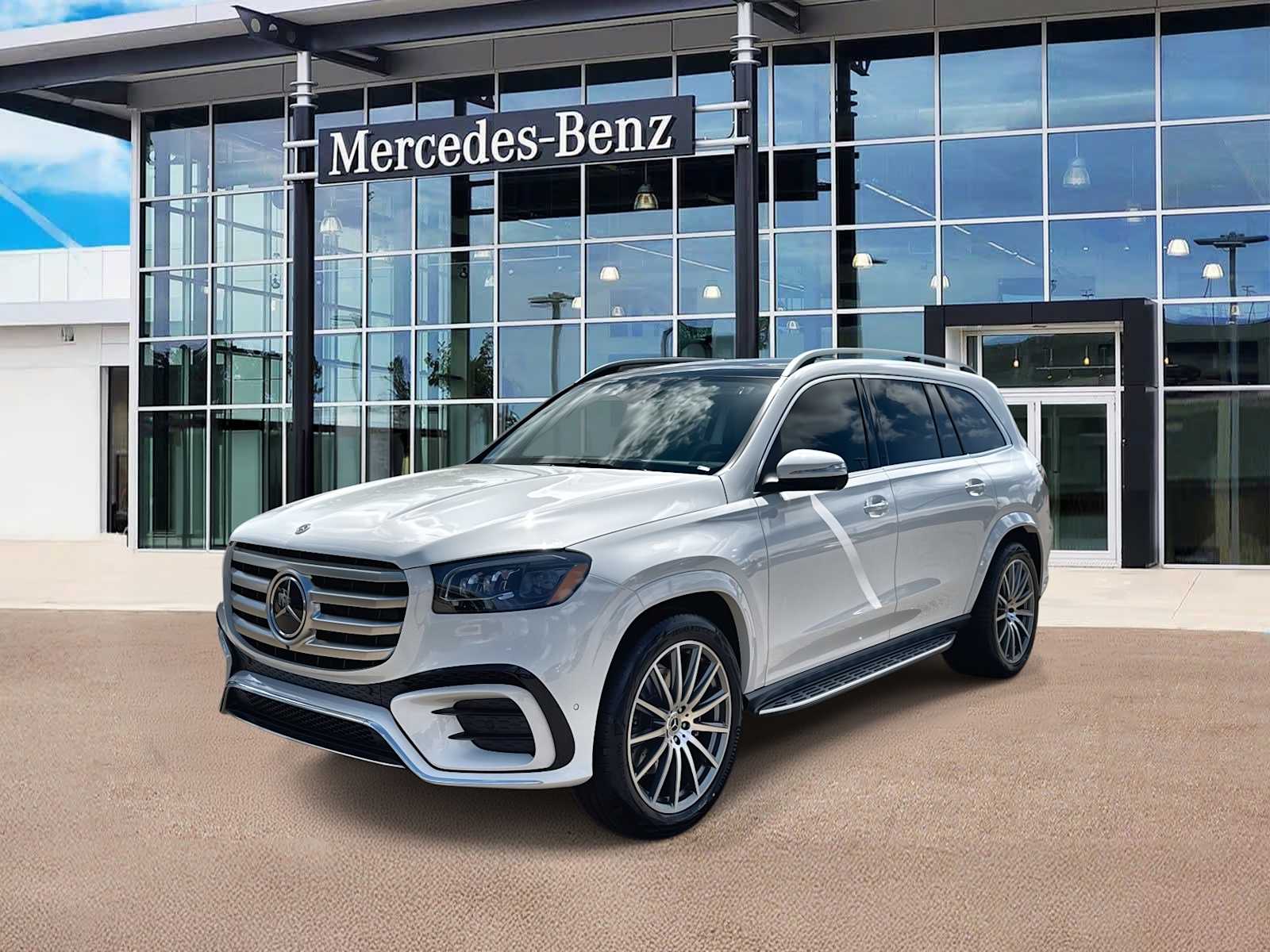 Polar White 2026 Mercedes-Benz GLS 450 4MATIC SUV / Crossover All-Wheel Drive 9-Speed Automatic