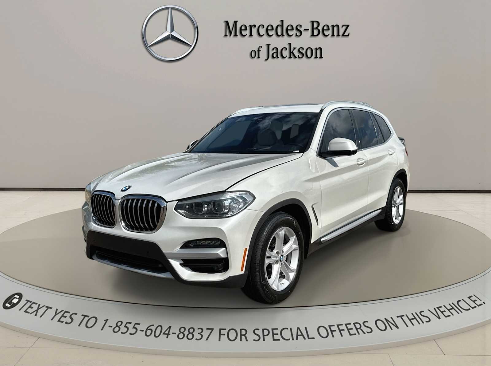 White 2021 BMW X3 SUV / Crossover Rear-Wheel Drive 8-Speed Automatic