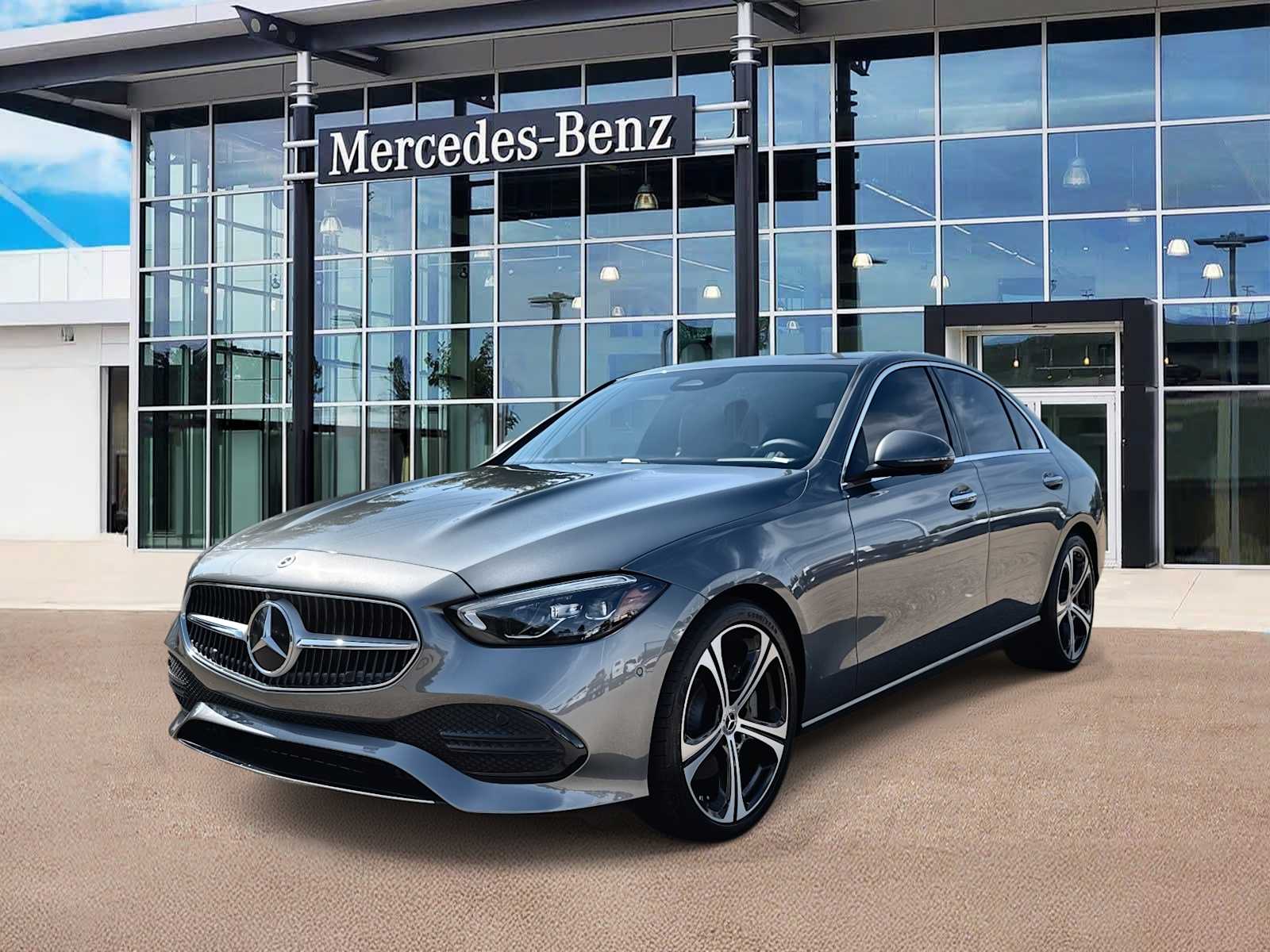 Gray (Selenite Grey Metallic) 2026 Mercedes-Benz C-Class C 300 RWD Sedan Rear-Wheel Drive 9-Speed Automatic