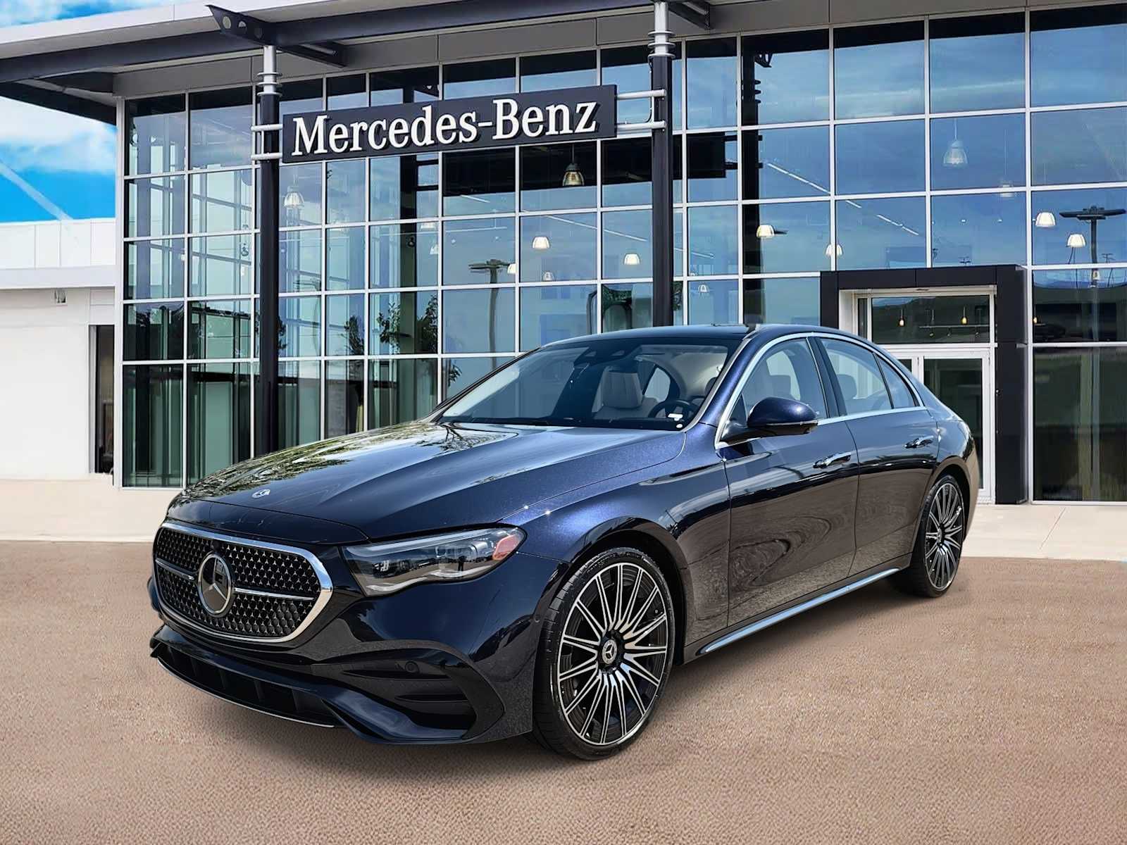 Nautical Blue Metallic 2026 Mercedes-Benz E-Class E 350 RWD Sedan Rear-Wheel Drive 9-Speed Automatic