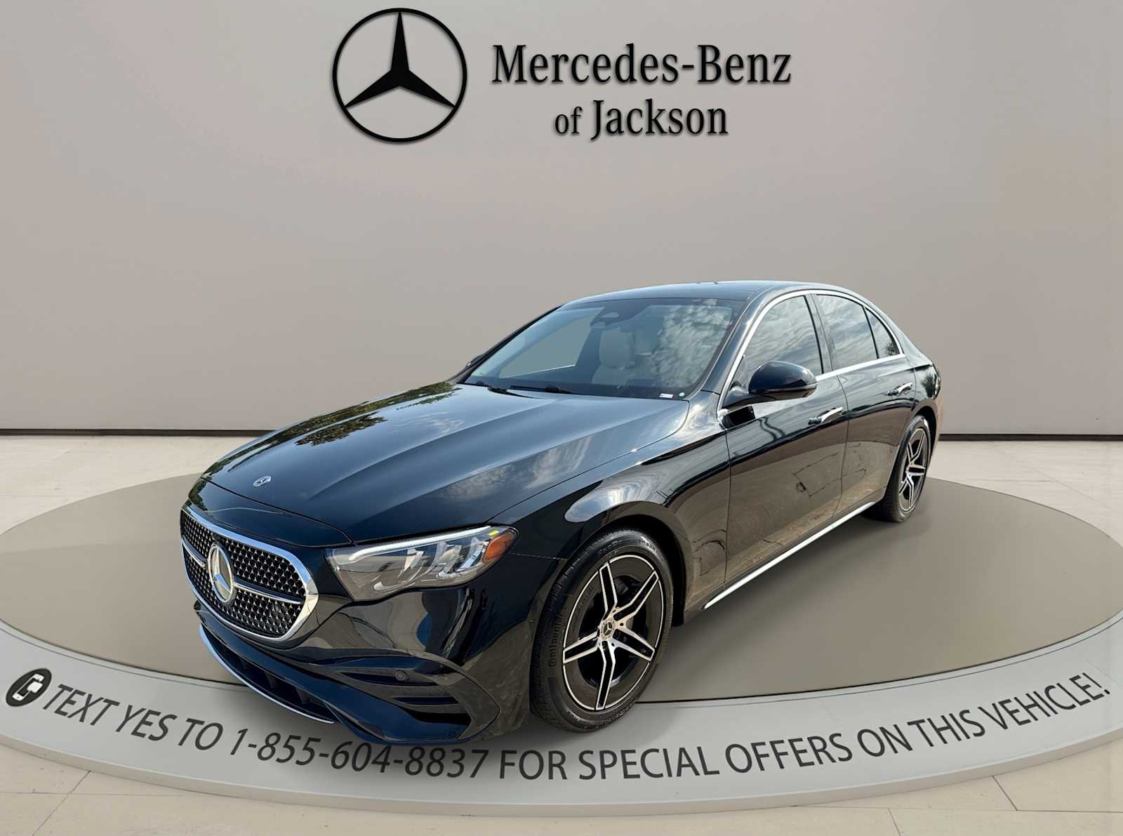 Black 2026 Mercedes-Benz E-Class Sedan Rear-Wheel Drive 9-Speed Automatic