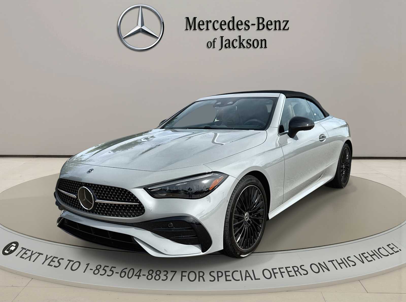 Gray (MANUFAKTUR Alpine Grey Metallic) 2027 Mercedes-Benz CLE Convertible All-Wheel Drive 9-Speed Automatic