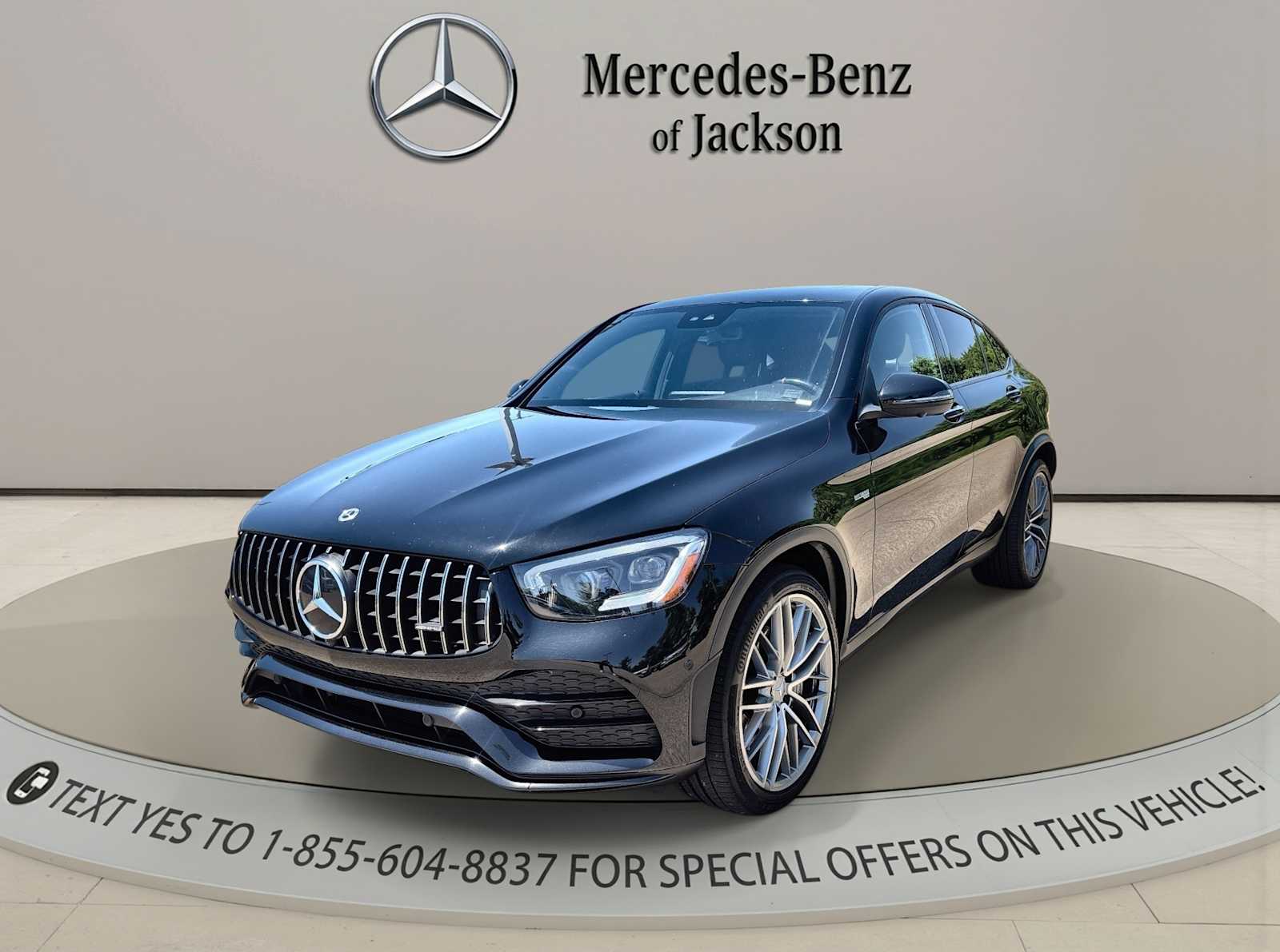 Black 2021 Mercedes-Benz GLC Coupe All-Wheel Drive 9-Speed Automatic