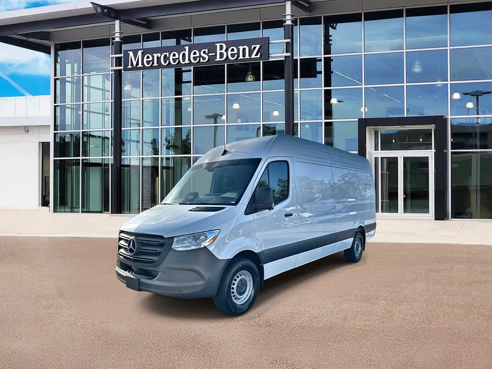 Arctic White 2026 Mercedes-Benz Sprinter Cargo 2500 170 High Roof RWD Van Rear-Wheel Drive 9-Speed Automatic