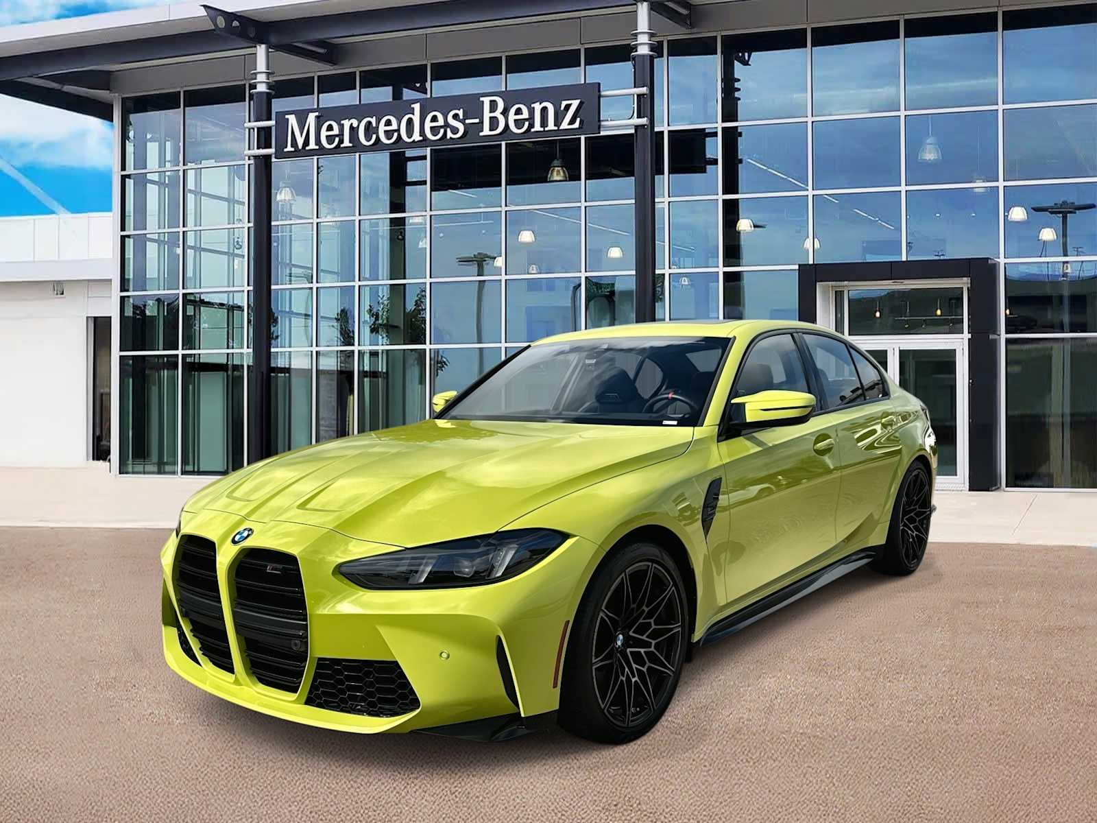 Sao Paulo Yellow 2025 BMW M3 Competition xDrive Sedan All-Wheel Drive 8-Speed Automatic